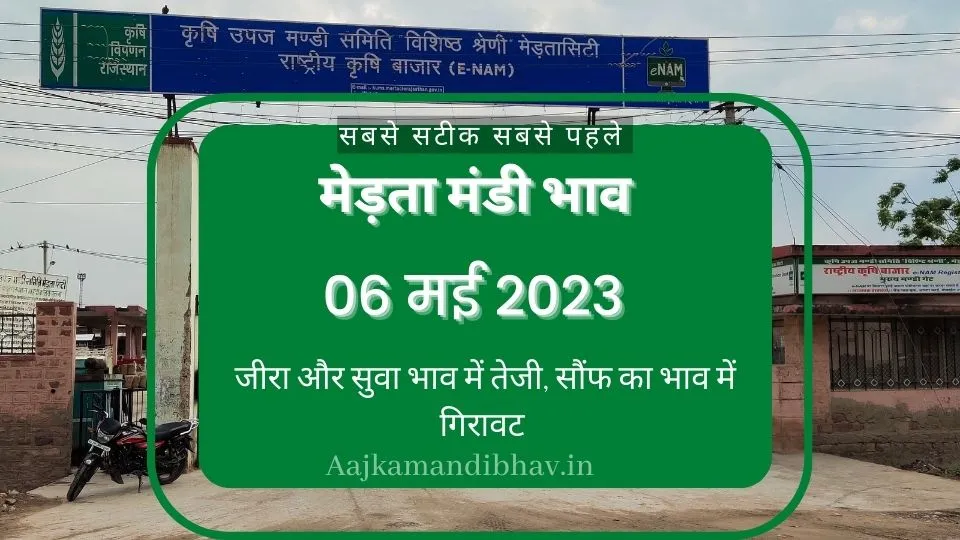 मेड़ता मंडी 06 मई 2023